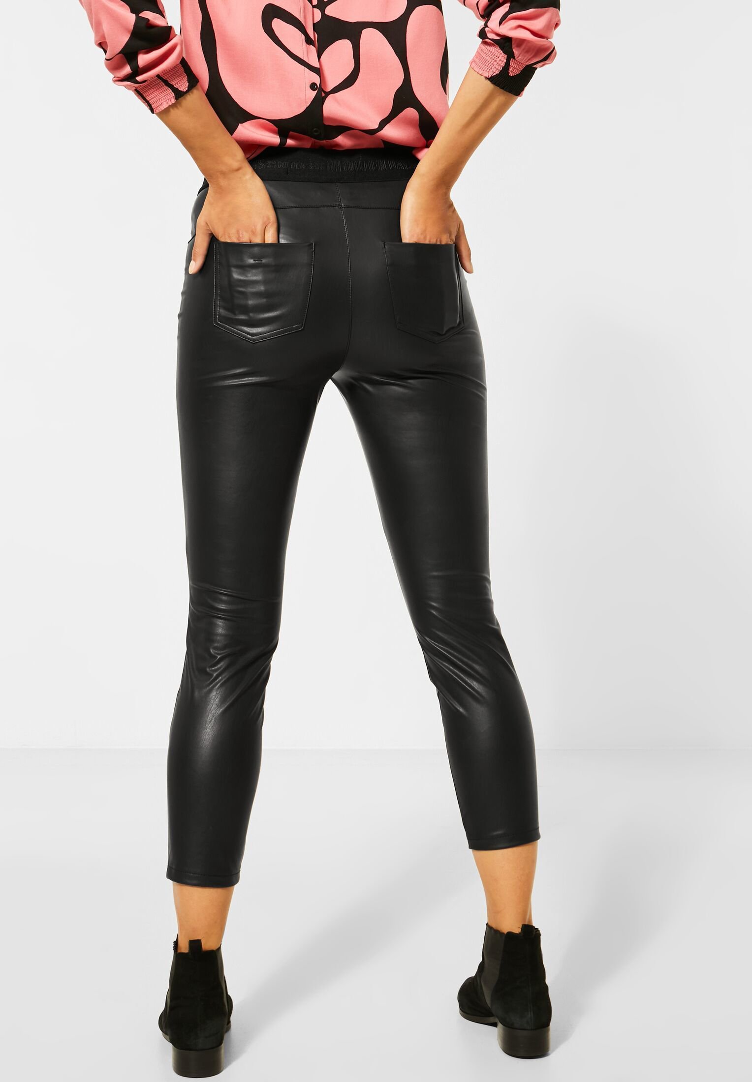 Lederhose damen street one Clearance